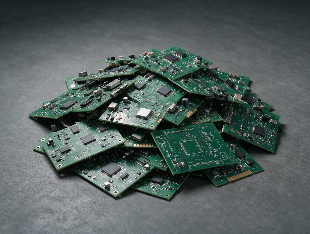 Printplaten opkopen — elektronisch schroot